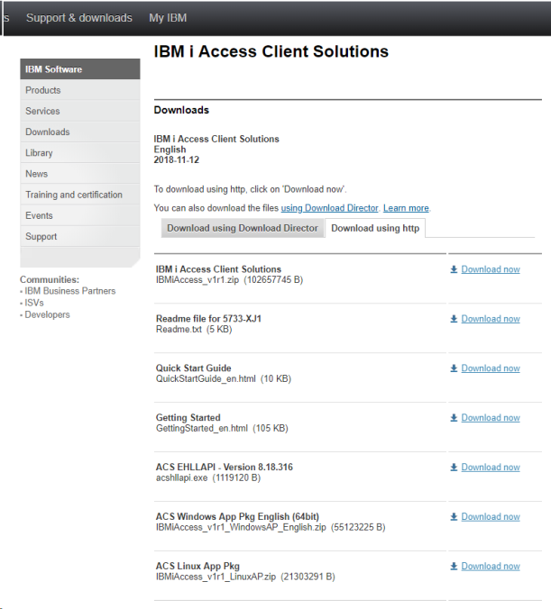 Ibm client access 7.1 64 bit